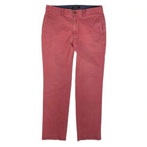 MJ212 Men’s Banana Republic Aiden Fit Straight Leg Chino Pants 32x30